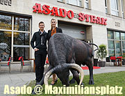 Neu seit 25.04.2015: Asado Steak eröffnete am Maximiiansplatz. Infos & Video (©Foto: Martin Schmitz)